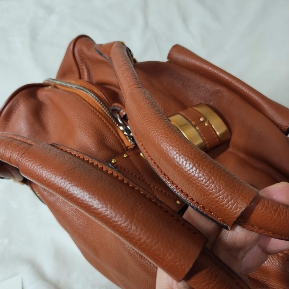 Chloe Large leather satchel Paddington Bag - Picture 7 of 15